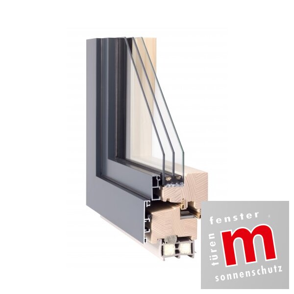 MU2 Passiv+ ALU Cubo - Muralter Fentser Türen Sonnenschutz